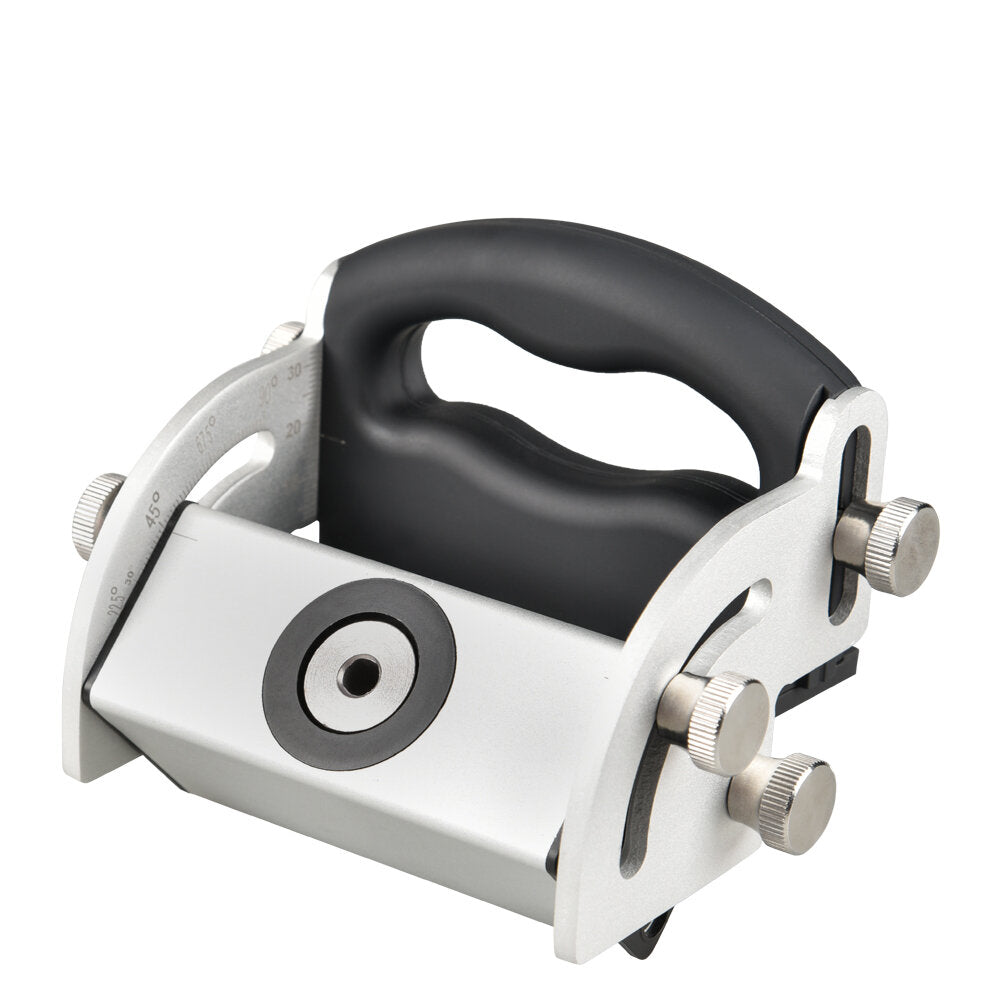 Adjustable Pocket Hole Jig, Aluminum Alloy & Carbon Steel, 0-90° Angle, M6/M8/M10/M12 Drill Sleeves, 1 Piece