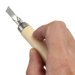 Lino Block Cutting Rubber Stamp Carving Tools With 5 Blade Bits For Print Making