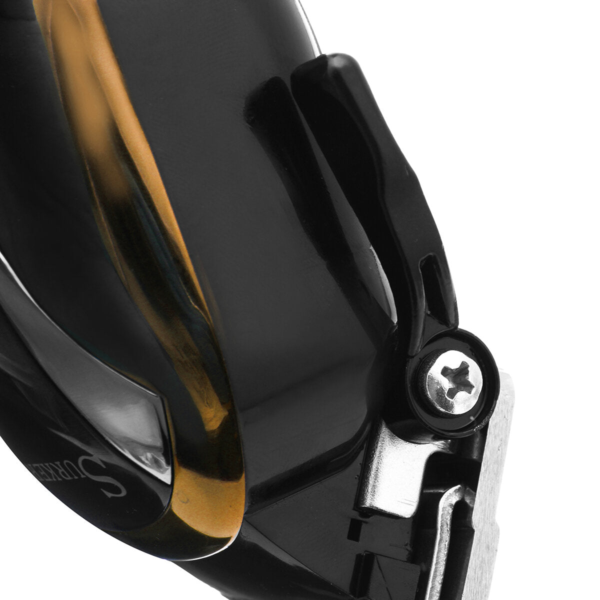 LCD Display Electric Hair Clipper High Power Detachable Head Cutting Comb
