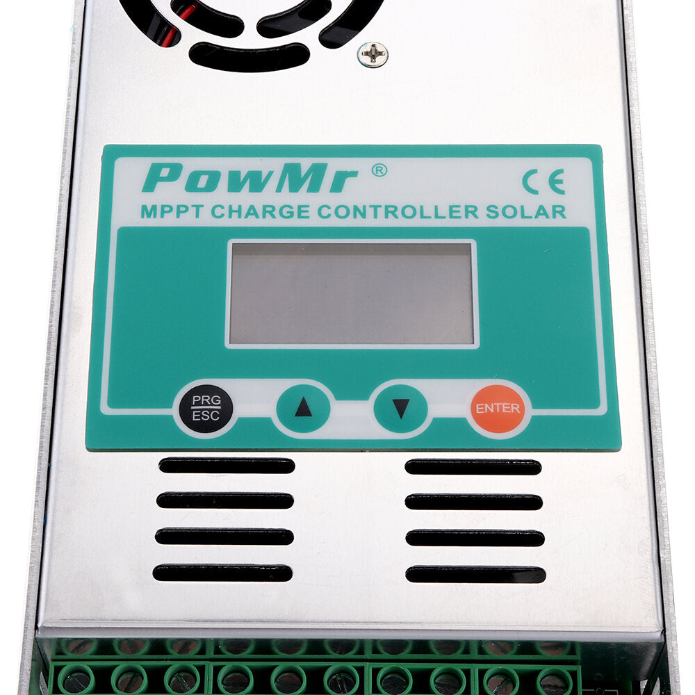 MPPT 60A Solar Charge and Discharge Controller 12V 24V 36V 48V Auto for Max PV 190VDC Lead Acid Lithium Battery
