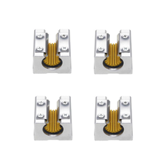 4pcs Solid Polymer SBR12UU 12mm Open Block Linear Bearing Slide CNC Router Linear Slide