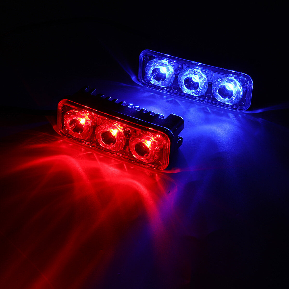 Car Motorcycle Modification Daytime Running Light Super Bright Waterproof High Power 3 LED Light