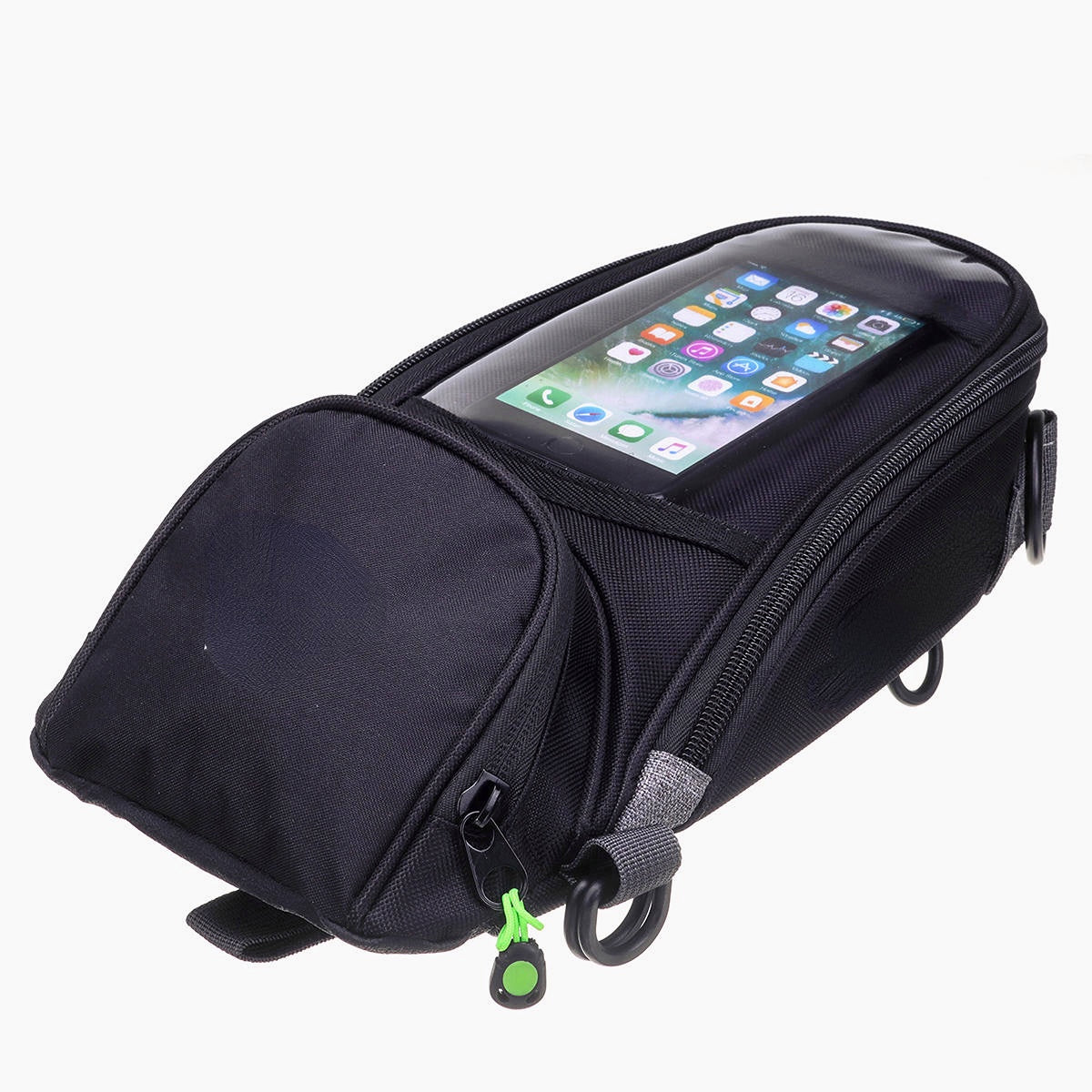 Motorcycle Oil Fuel Tank Bag Saddlebags Magnetic Waterproof For Phone GPS