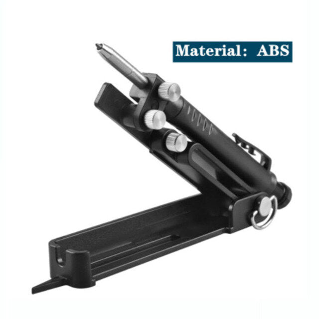 15-in-1 Multi-Purpose Architectural Pencil - Compact, Adjustable, Durable Tool for Marking & Scribing