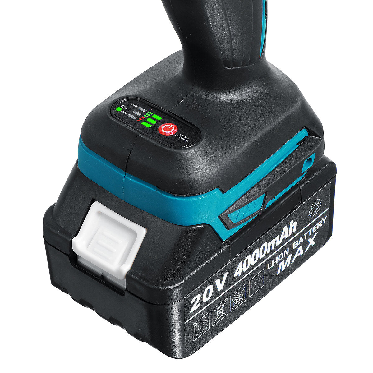 20V 4000mAh Brushless Electric Impact Wrench Cordless 1/2" Socket Tool For Makita Battery