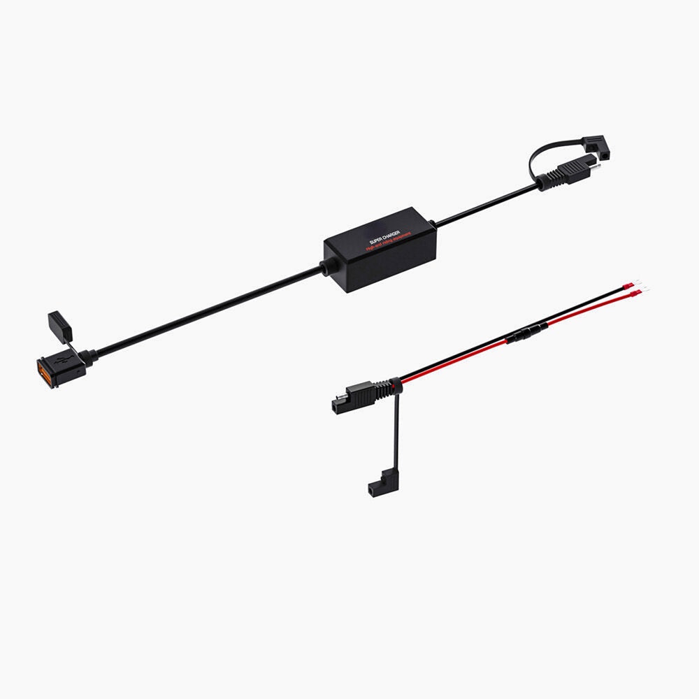 Motorcycle Sae Version Charger Configuration Single Usb Fast Charging Version Charger Smart Chip Safety Device