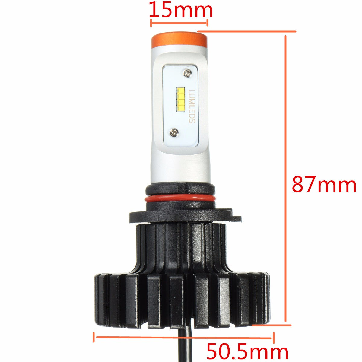 2pcs H7/9005/9006/H10 6500k LED Lamp Headlights Bulb Conversion Kit