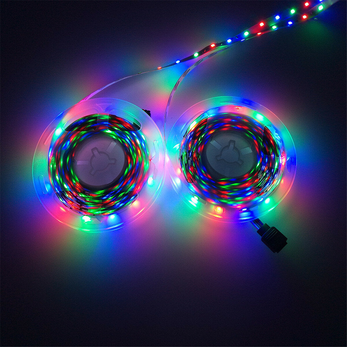 3M 5M 10M LED Strip Light SMD3528 RGB + IR Remote Controller + Power Adapter Decorative Lighting DC12V