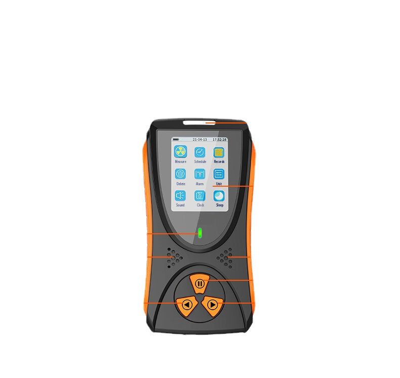High Precision 0. 05uSv-50mSv Nuclear Radiation Tester with Built-in Battery TFT2.0 Color Display Screen Alarm Fuction