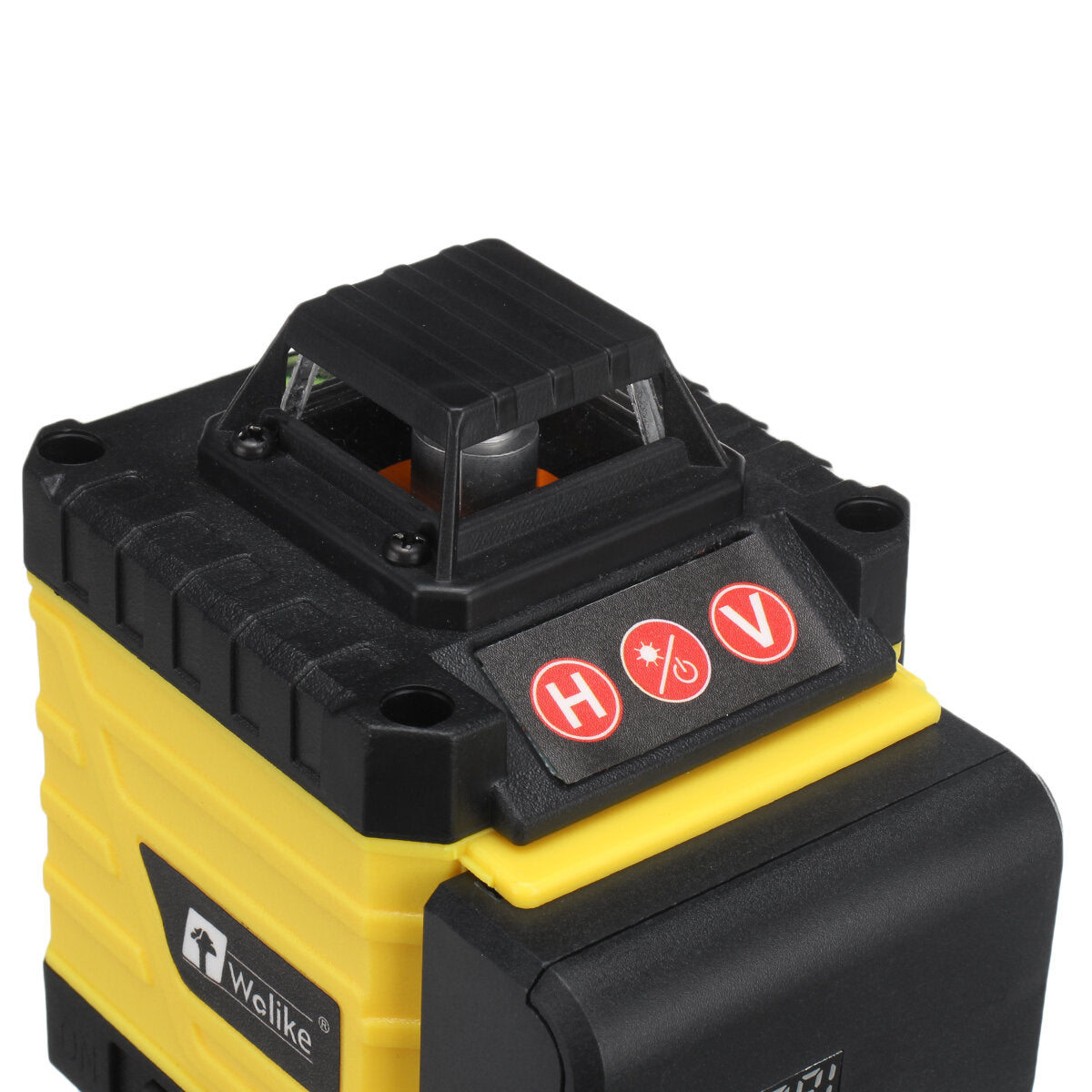 4D 16 Lines Green Light Laser Levels 360 Self Leveling Cross Horizontal Measure with 2 Batteries