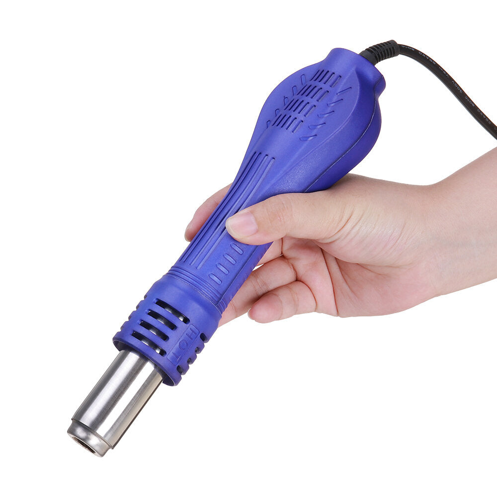 680W 2 In1 Rework Hot Air LCD Digital Display Soldering Station Independent Switch 3 Preset Memory Buttons