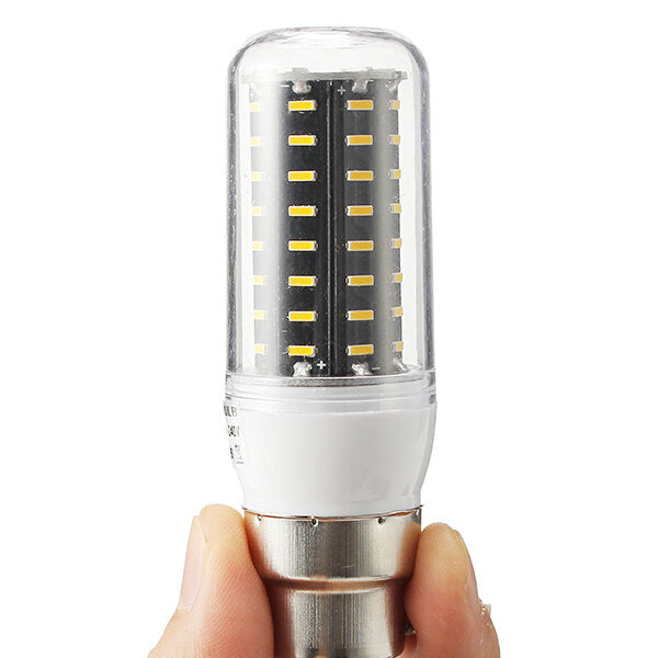 E27 E14 B22 7W 12W LED SMD 4014 1000Lm Pure White Warm White Cover Corn Light Bulb AC110V AC220V