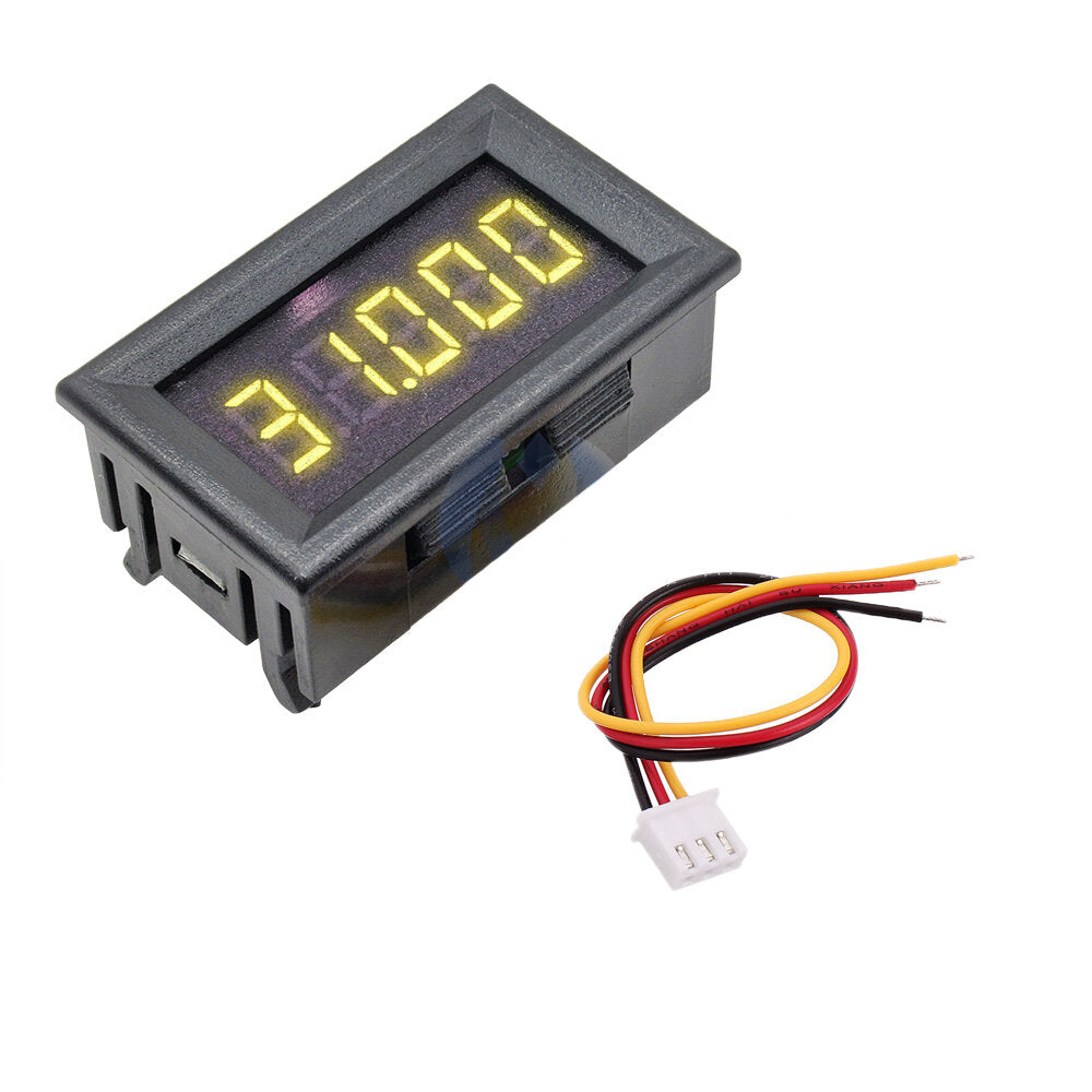DC 4V-30V 0.36 Inch 5 Digit Mini LED Display Digital Voltmeter Voltage Test Panel Meter High Accuracy 3 Wires
