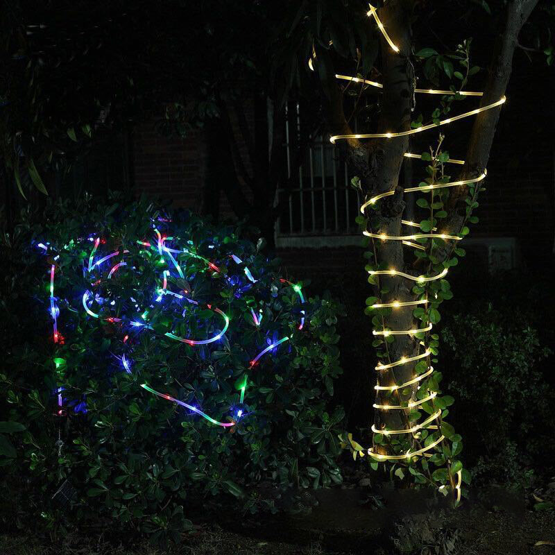 3M USB+Power Supply LED Matte Hose String Light Copper Wire Tube Strip Lamp Remote Control