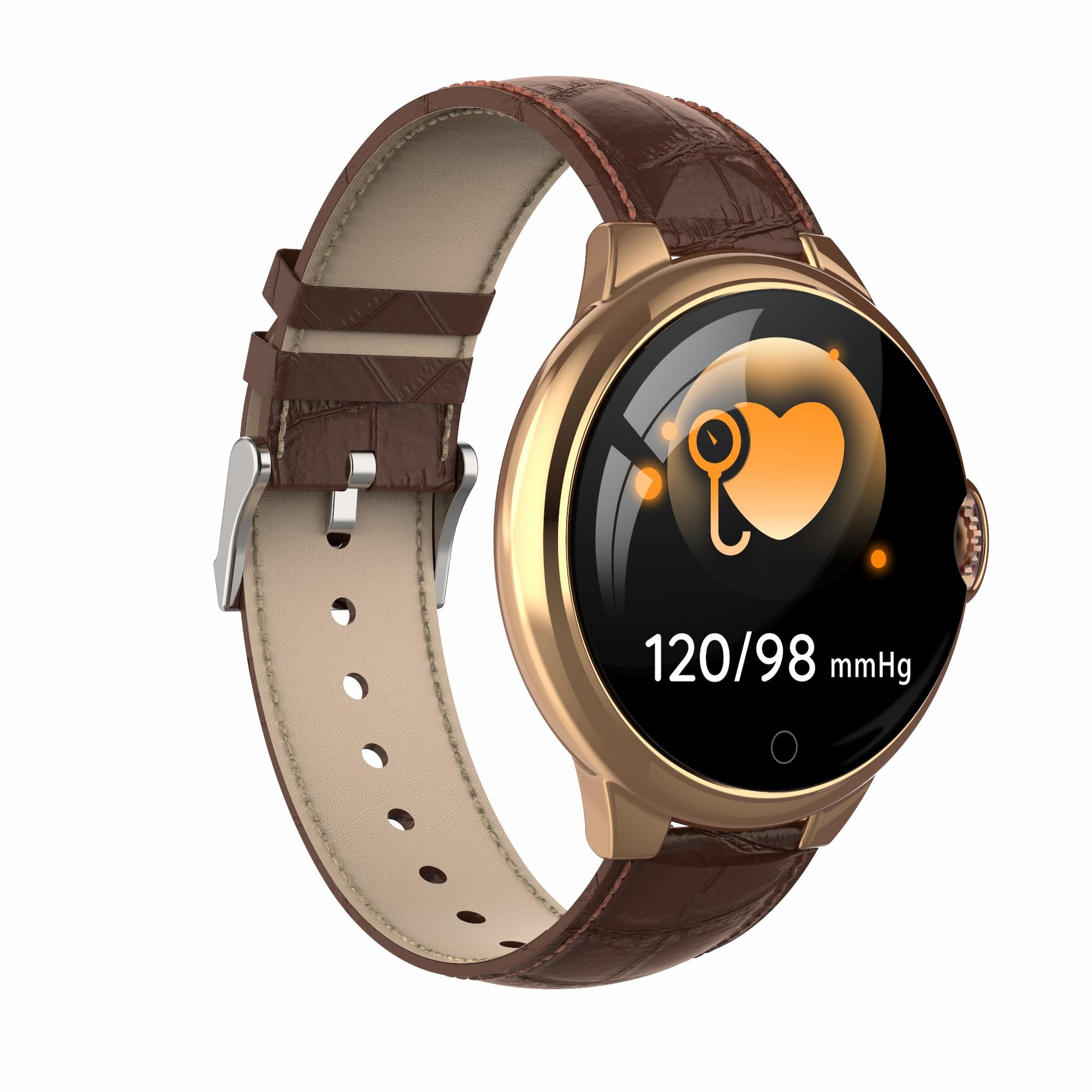 Sapphire Glass Screen Ultra-thin Body Heart Rate Sleep WhatsApp Reminder 45Days Standby Smart Watch