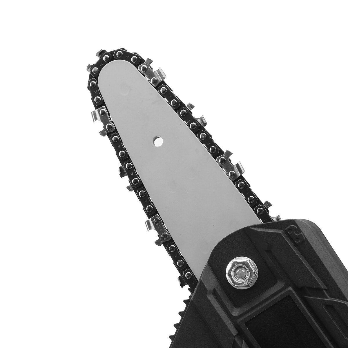21V 4Inch Rechargeable Electric Chain Saw Cordless Portable Wood Cutter Woodworking Tool