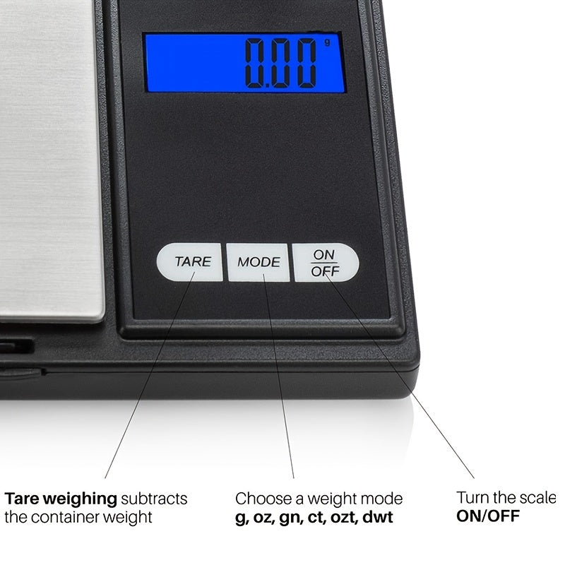 Mini Digital Gram Scale With LCD Display For Jewelry Food