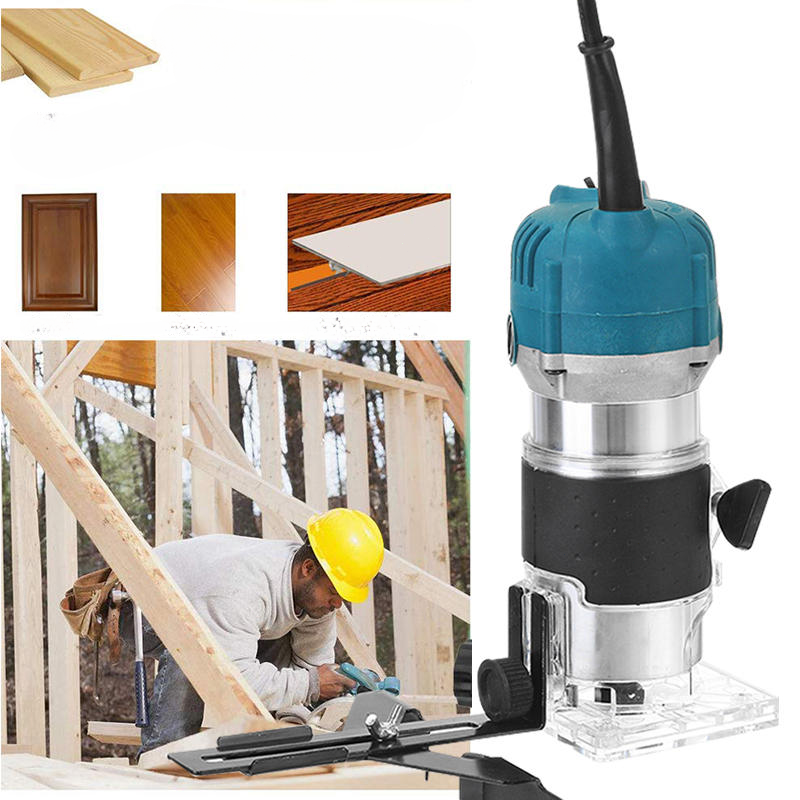 220V 3000W Electric Hand Trimmer Woodworking Palm Router Laminate Trimmer