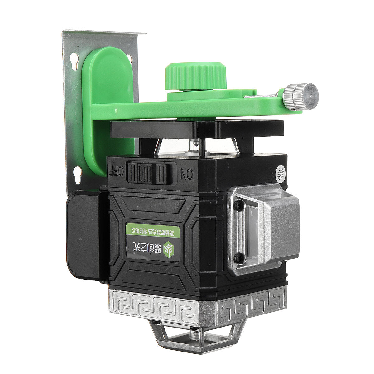 8/12/16 Line 360 4D Line Laser Level Green Light Self Leveling Cross Measure Tool Kit