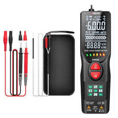 Automatic Digital Professional Multimeter 6000 Counts Electric Auto Ranging AC/DC Voltmeter Temp Ohm Hz Tester Tool