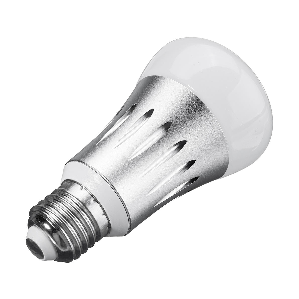 E27 7W RGBW WIFI APP Control LED Smart Light Bulb Works With Alexa AC85-265V