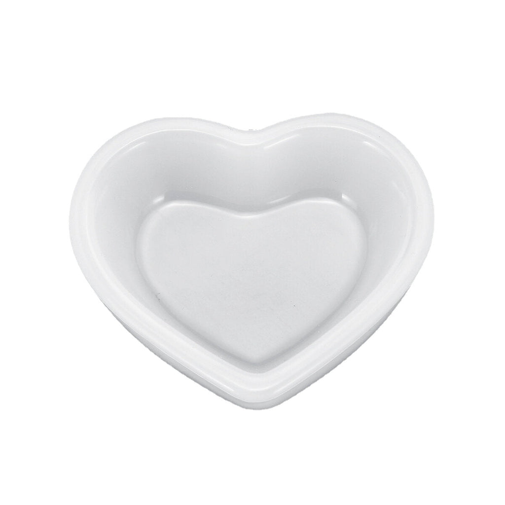 DIY Resin Casting Molds Heart Square Round Shape Mod Clear Silicone Craft Making Mould