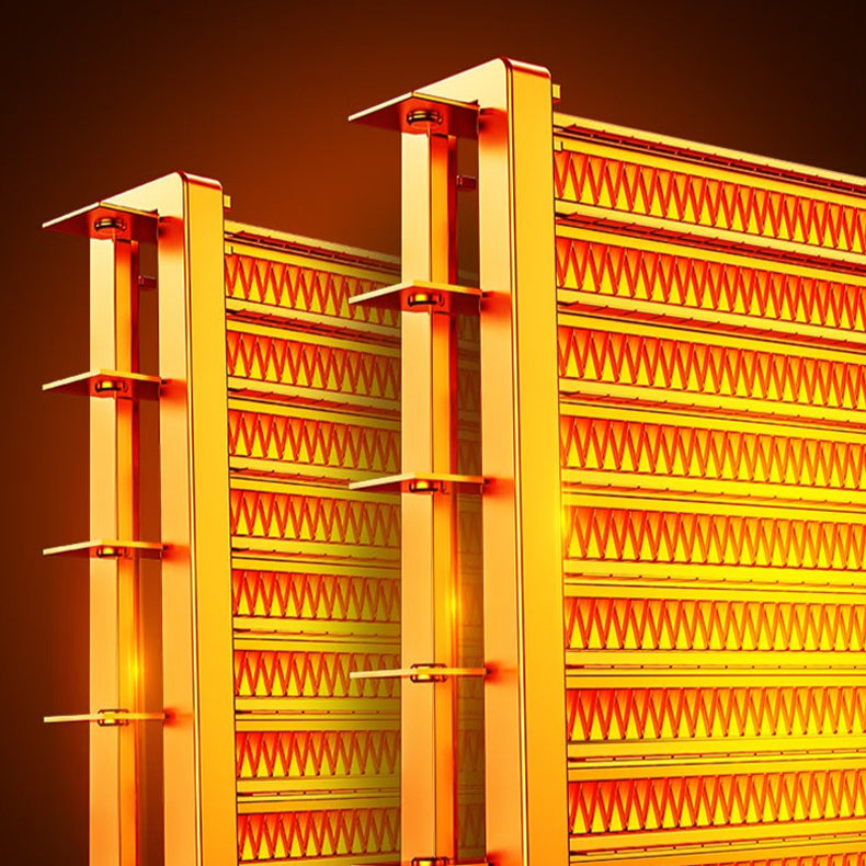 1000W Portable Electric Heater with Fast Heating & Cooling for Bedroom/Office