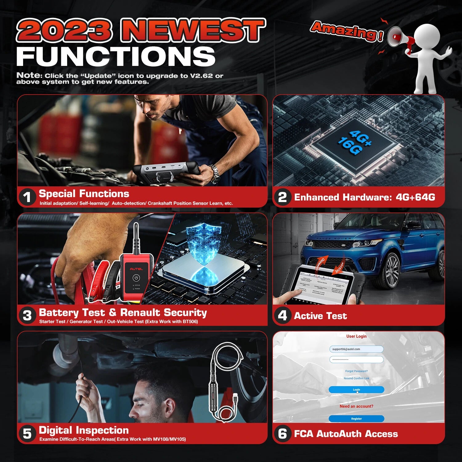 Car Bi-directional Diagnostic Tools OBD2 Scanner Code Reader All System Diagnosis PK MX808S MK808S