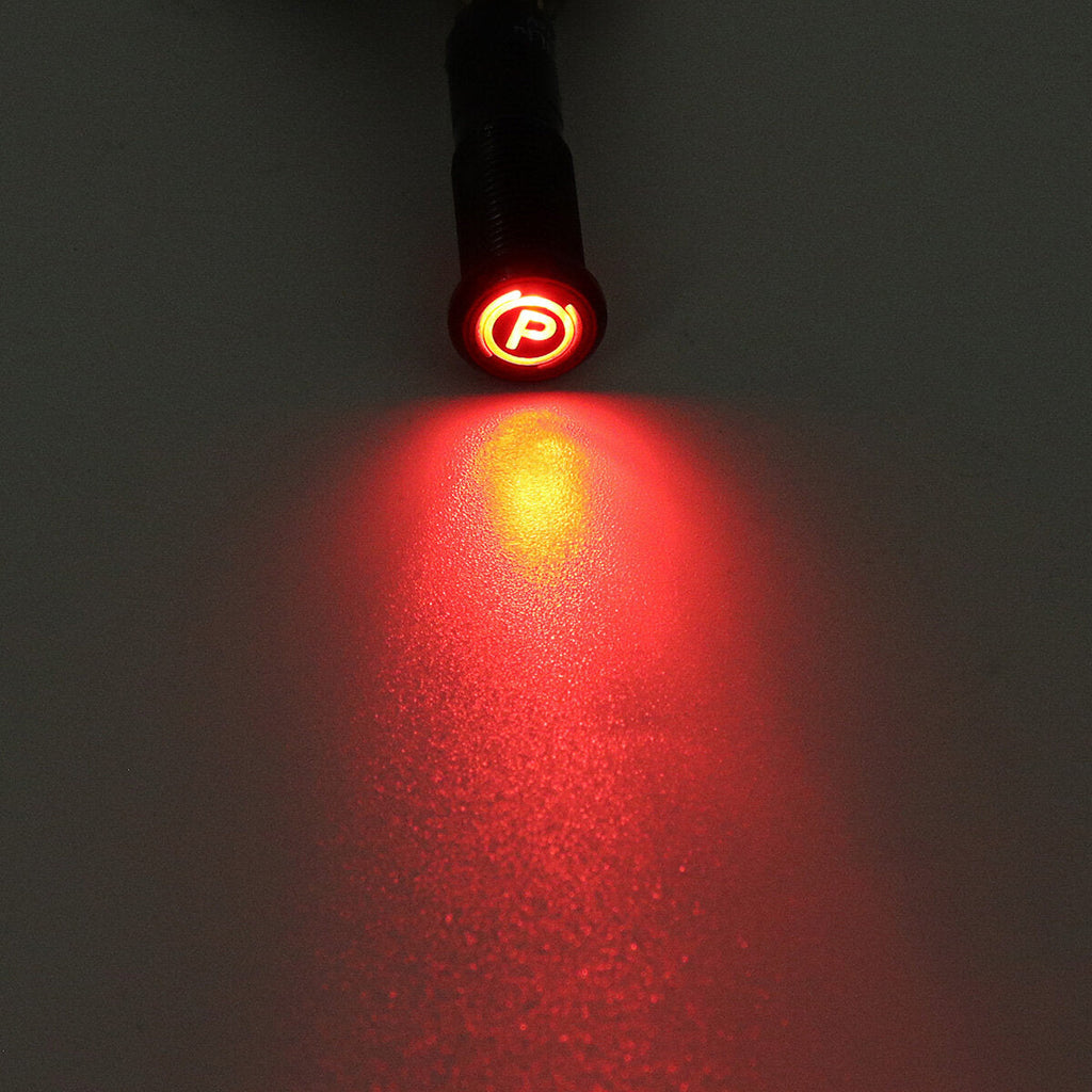 12/24/36V 16MM LED Dashboard Warning Signal Light Van Dash Panel Indicator Lamp