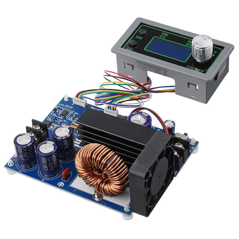 50V 20A 1000W LED Display DC -DC Buck Converter CC CV Step-down Power Module Adjustable Voltage Regulated Power Supply