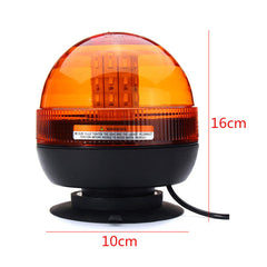 LED DC12-24V 8W 45-50LM/LED With Charger 3Modes IP65 PC ABS Flashing Lights SG-SR8D