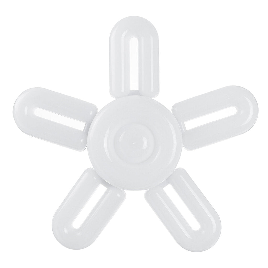 E27 LED Garage Light Deformable Basement Warehouse Ceiling Lamp 6500K