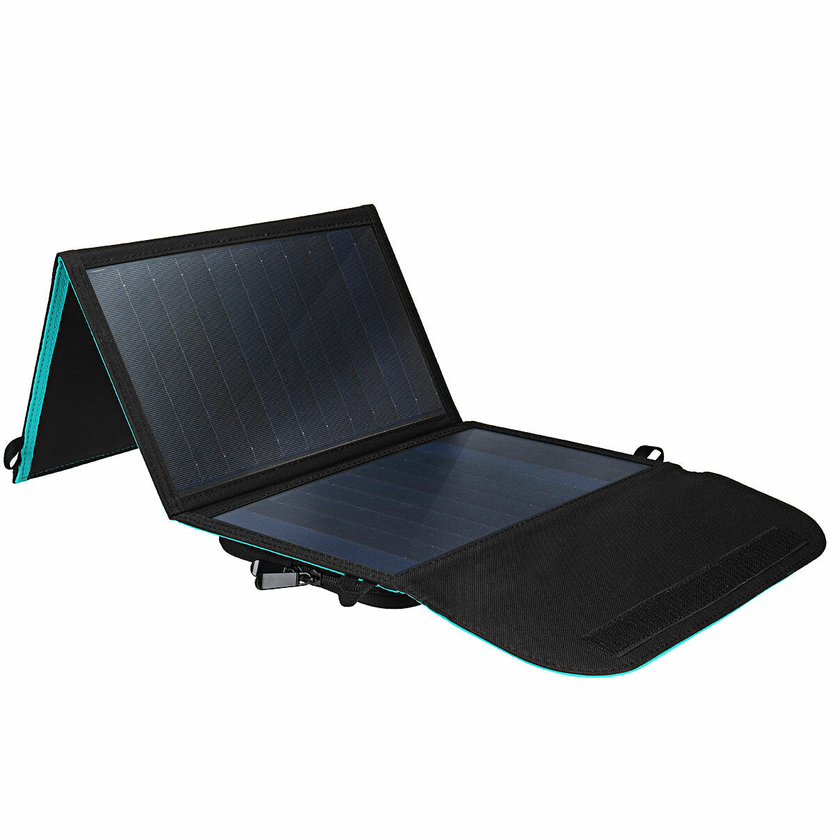 30W 18V Shingled Solar Panel Foldable Outdoor Waterproof Portable Superior Monocrystalline Solar Power Cell Battery Charger for Car Camping Phone