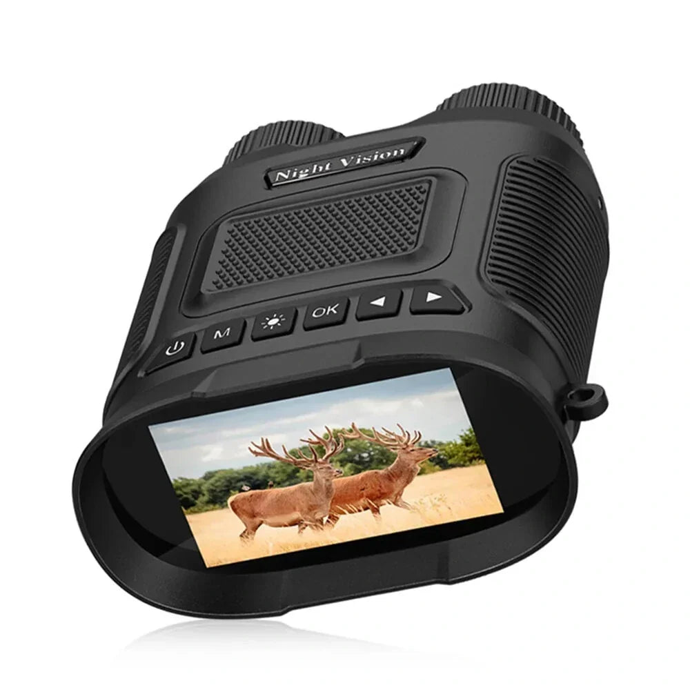 2.5K UHD 8X Digital Zoom 4K Photo 40MP Rechargeable Night Vision Telescope Infrared Binoculars for Hunting Camping