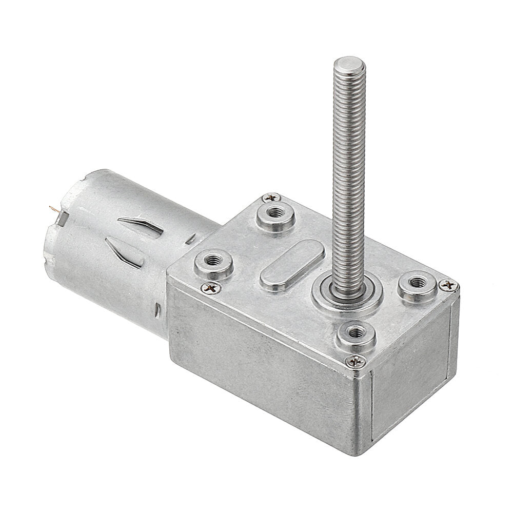 50mm-M6 Screw Worm Gear Motor DC 12V 18/23RPM Self-locking Reduction Gear Motor