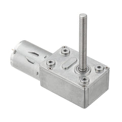 50mm-M6 Screw Worm Gear Motor DC 12V 18/23RPM Self-locking Reduction Gear Motor