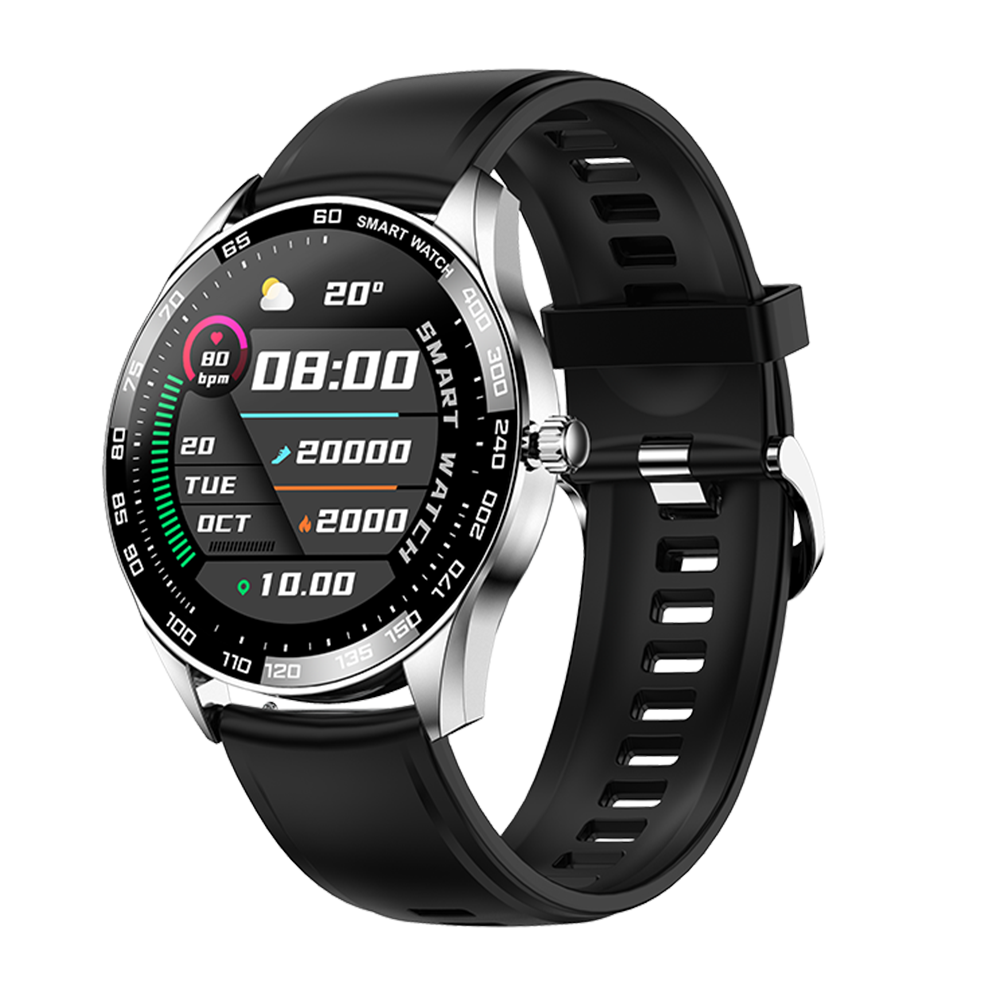 1.32 inch Touch Screen Heart Rate Blood Pressure Oxygen Monitor Customize Watch Face IP67 Waterproof BT5.0 Smart Watch