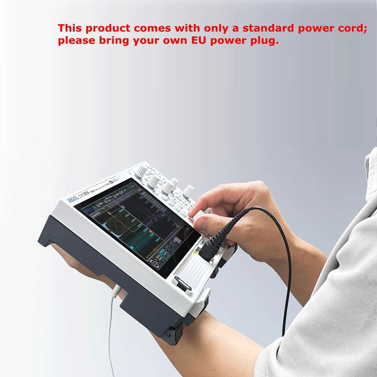 Digital Oscilloscope 70MHz 4 Channel 12 Bit 1.25GSa/Sec 25MPts Depth Convenient 1,000,000 wfms/s HD Touch Screen