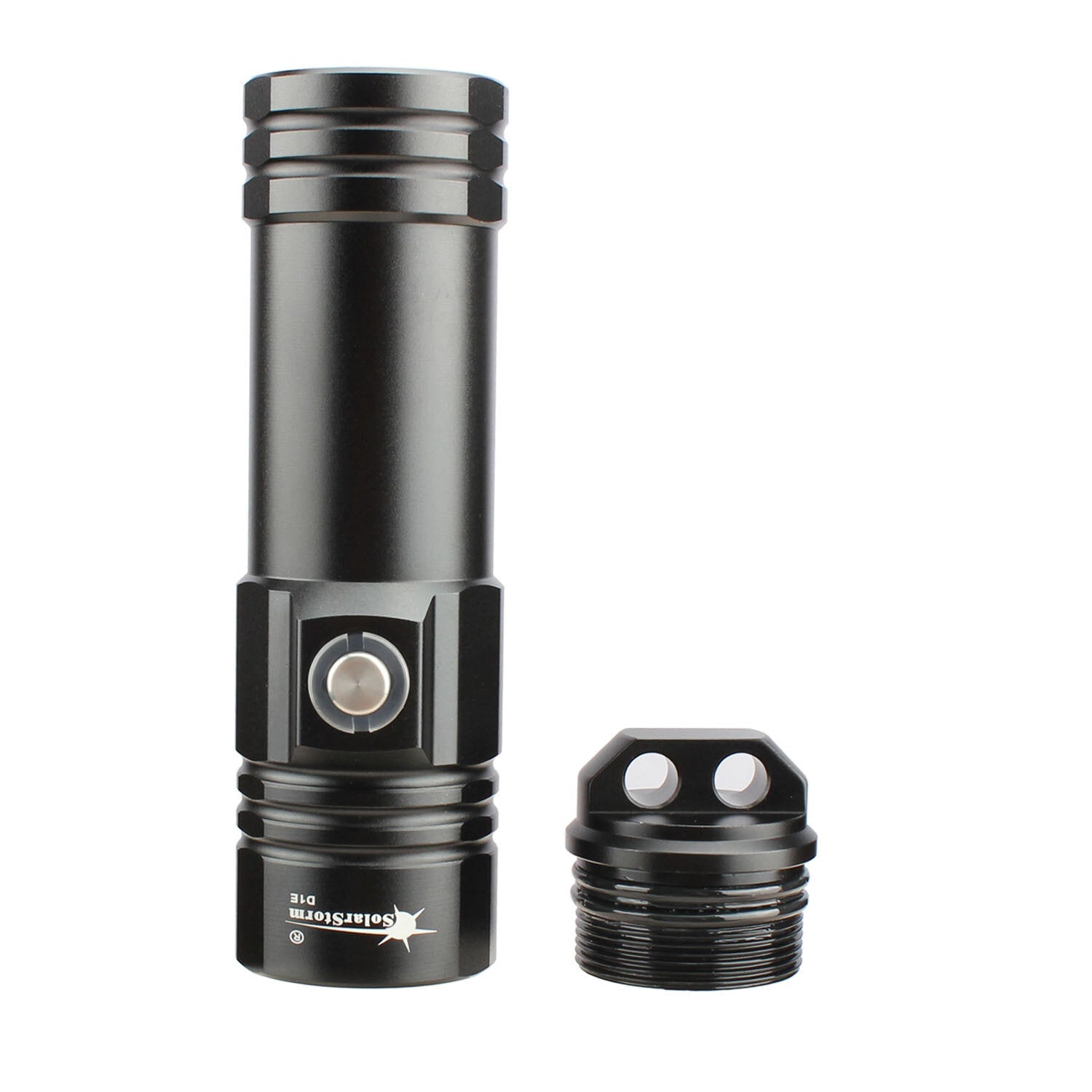 800lm 80 Meters Underwater 332M Long Range Diving LED Flashlight 26650 Waterproof Dive Light LED Torch With Power Display