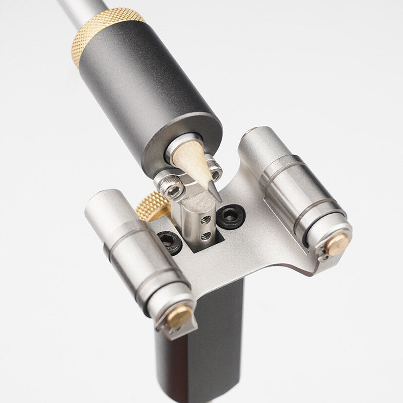 Straight Arc Scriber Tool with 2 Pencils - Aluminum Alloy, Anodized, 0-120mm Range, Smooth Operation, Accurate Drawing