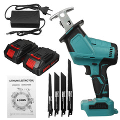 15mm 3000rpm Portable Electric Cordless Reciprocating Saw Rechargeable Woodworking Power Tools