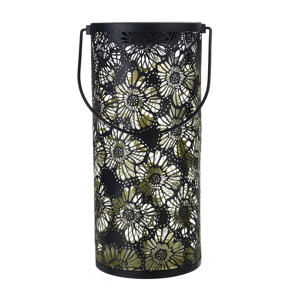 Solar Power Flower Lantern LED Lamp Garden Light Outdoor Landscape Decorative