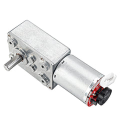 DC 6V 1/10/30/50RPM Mini-turbine Rod Geared Motor With Encoder For Automatic Sprayer