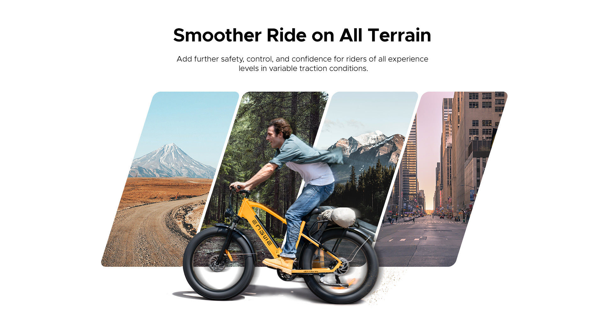 48V 16Ah Electric Bike, 250W Motor, 25KM/H Top Speed, 26*4.0 Inch Fat Tire, 120-140KM Range, All-Terrain Mountain E-Bike