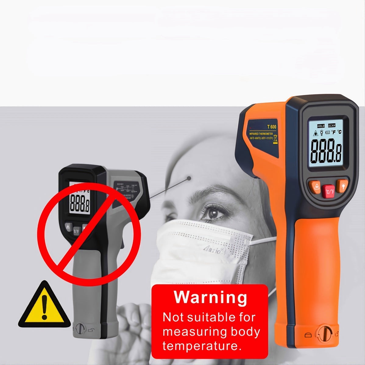 Industrial Multifunctional Hand -holding Infrared Temperature Test For Food