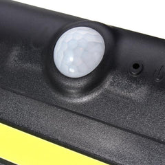 Solar Power COB LED PIR Motion Sensor Waterproof Wall Light Outdoor Garden Path Lamp