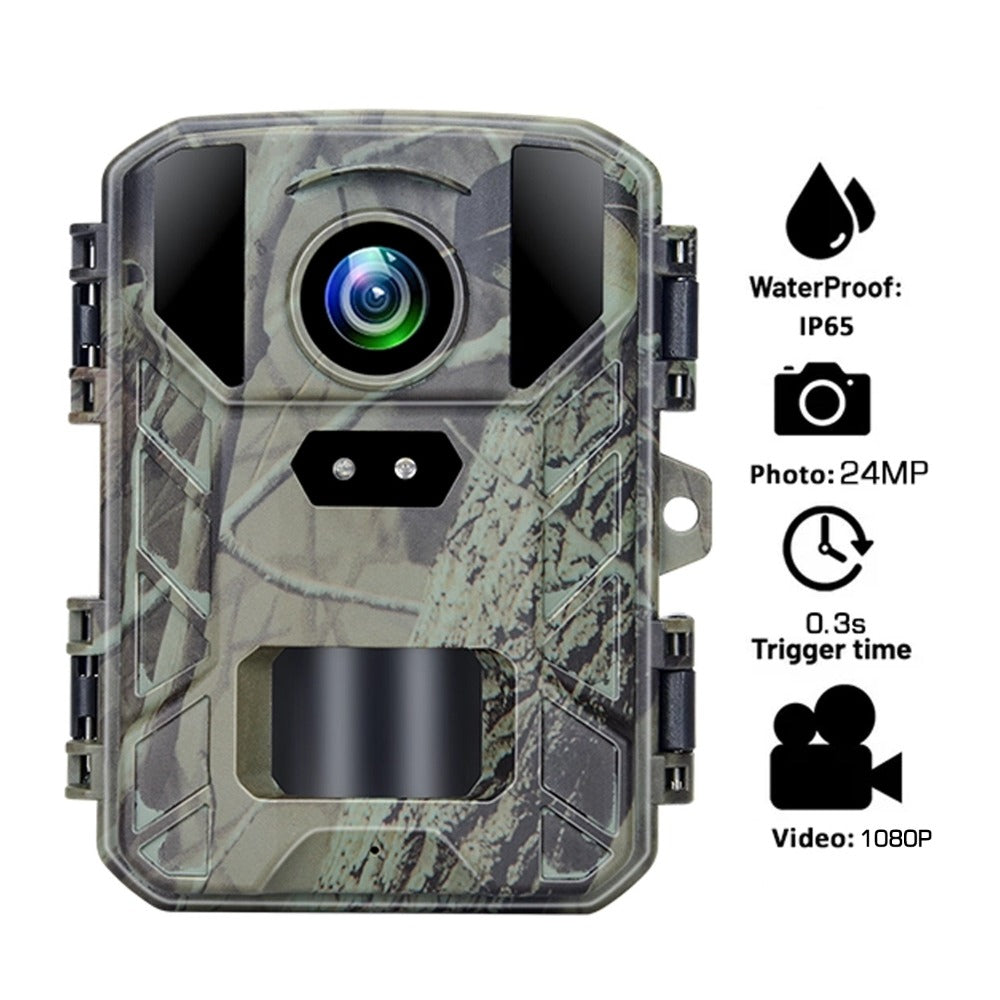 Mini 800 24MP HD Wireless Hunting Camera Infrared Night Vision Tracking Cam 1080P Wildlife Observation Cameras