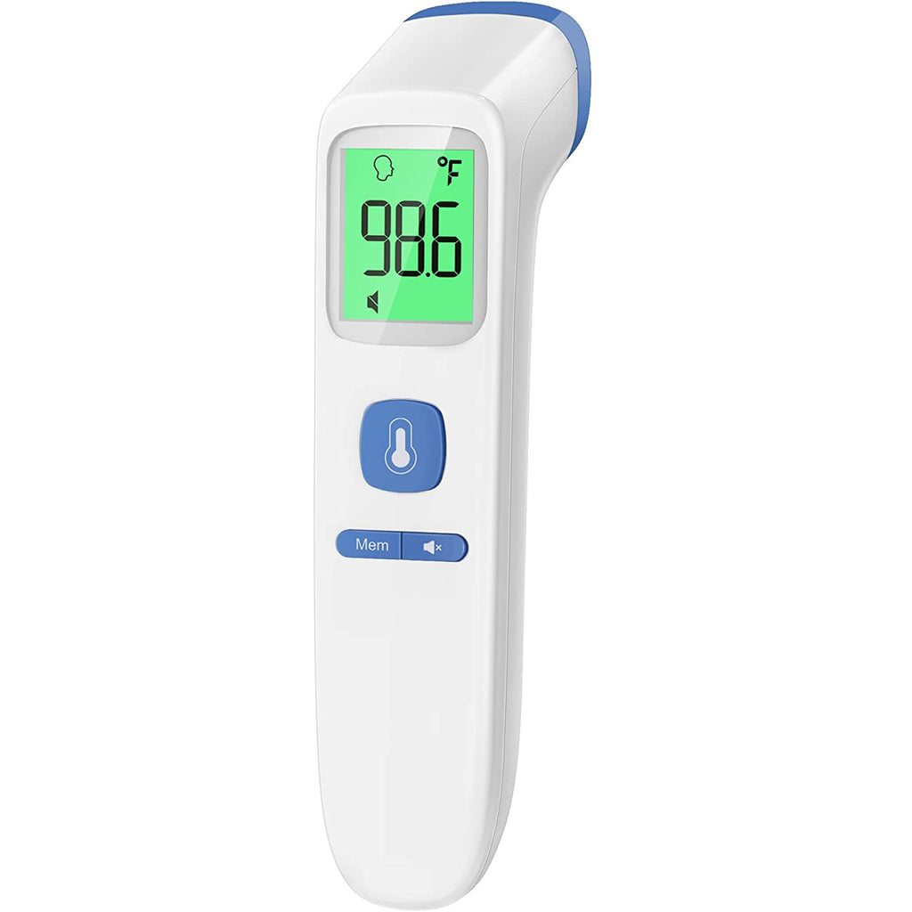 Forehead Thermometer for Baby And Adults With Fever Alarm LCD Display And Memory Function