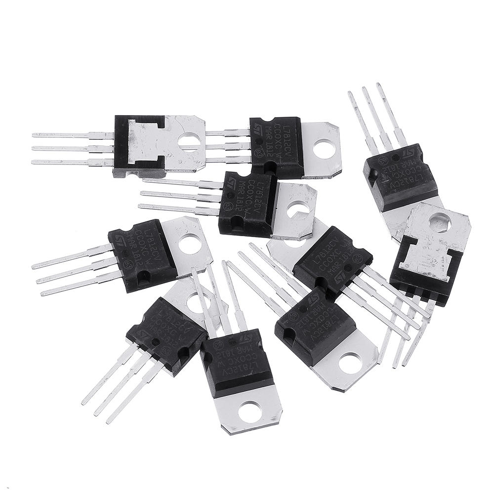 30pcs L7812CV L7812 KA7812 MC7812 Voltage Regulator 12V 1.5A TO-220
