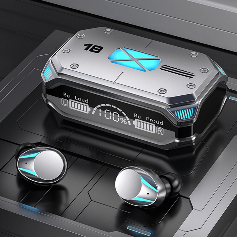 TWS Waterproof In-Ear Hi-fi Stereo Wireless Earbuds: Enjoy Music & Gaming Anywhere